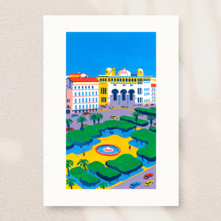 Affiche Alger : la Grande Poste