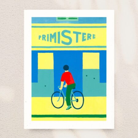 Dessin original Vélo au Primistere